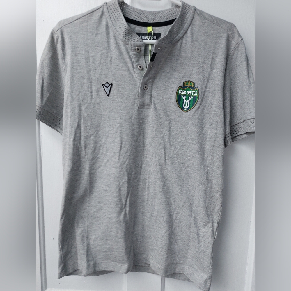 York United FC gray Polo Shirt with Logo